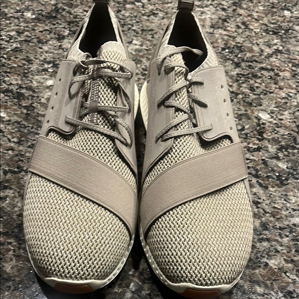 Under Armour Tan Sneakers Breathable Knit Design